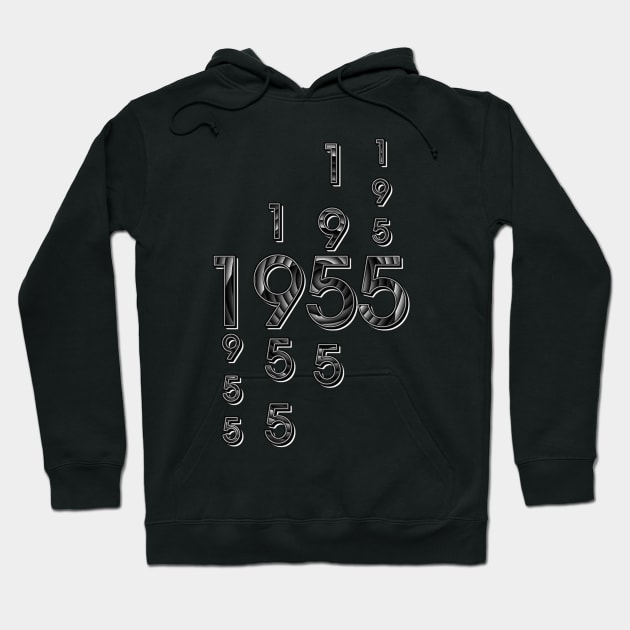 Année de naissance 1955 Hoodie by Cartsandra B